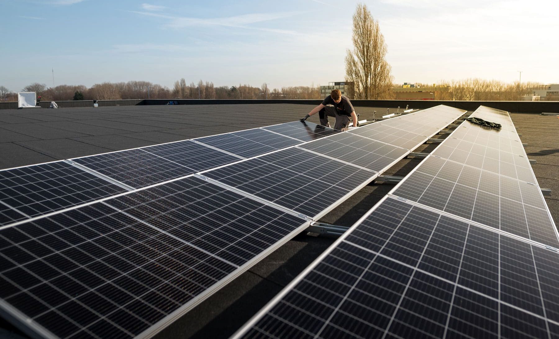 DUURZAME GARAGEBOX MET ZONNEPANELEN