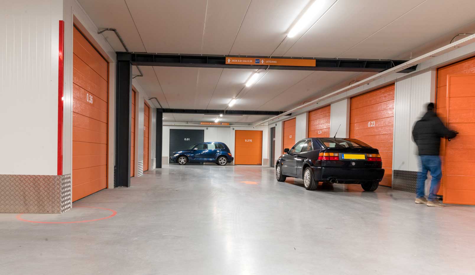 Beleggen in een garagebox