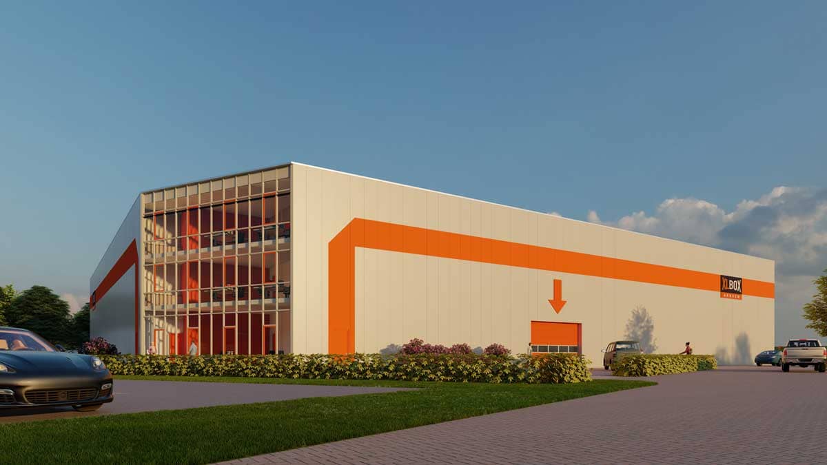 Garagebox complex in Arnhem