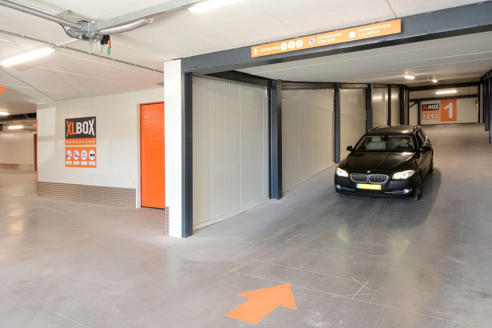 Opslag webshop brede hellingsbanen