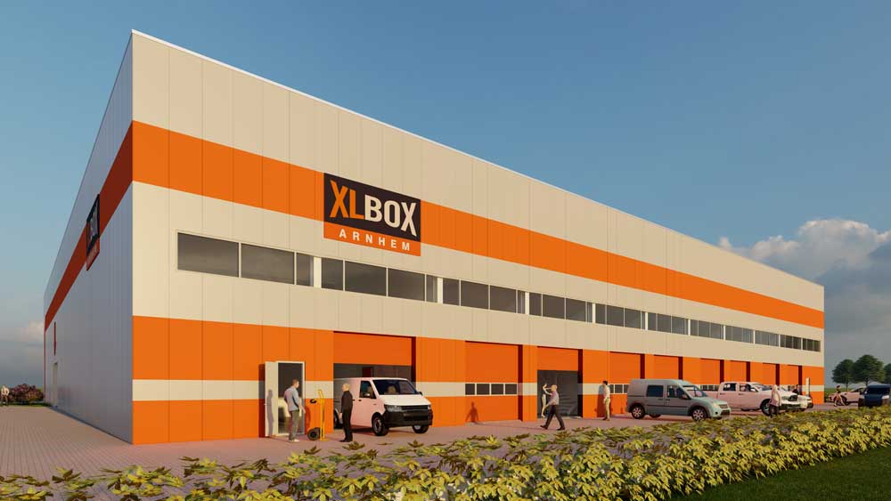 bedrijfsunit te huur bij XLBox Nederland