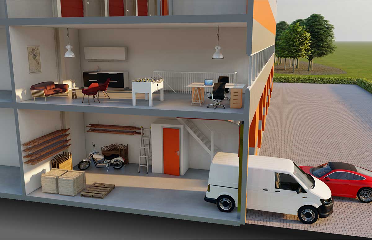 Bedrijfsunit huren in Arnhem