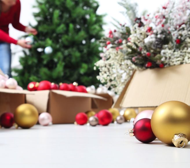 Kerstspullen opbergen, garagebox huren!