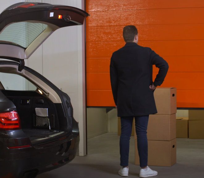 Opslag voor webshop - garagebox van XLBox Nederland
