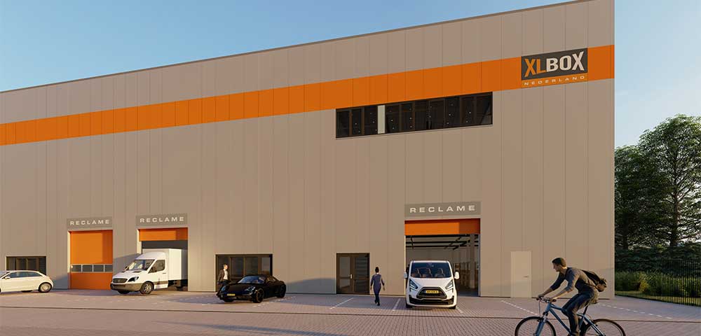 XLBox Rotterdam, garagebox complex