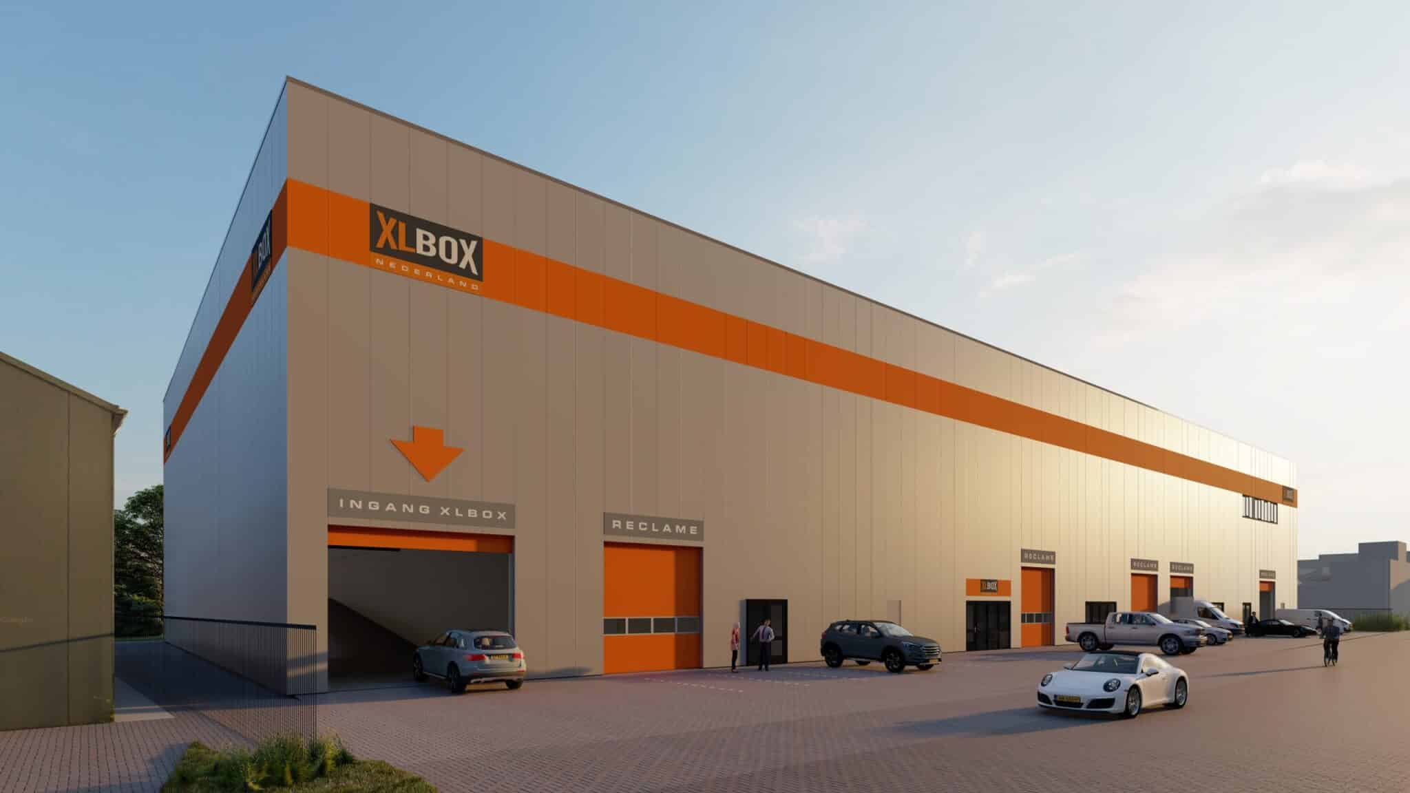 XLBox Rotterdam, garagebox complex