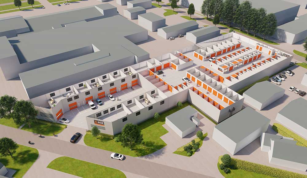 XLBox Lelystad garageboxen en bedrijfsunits