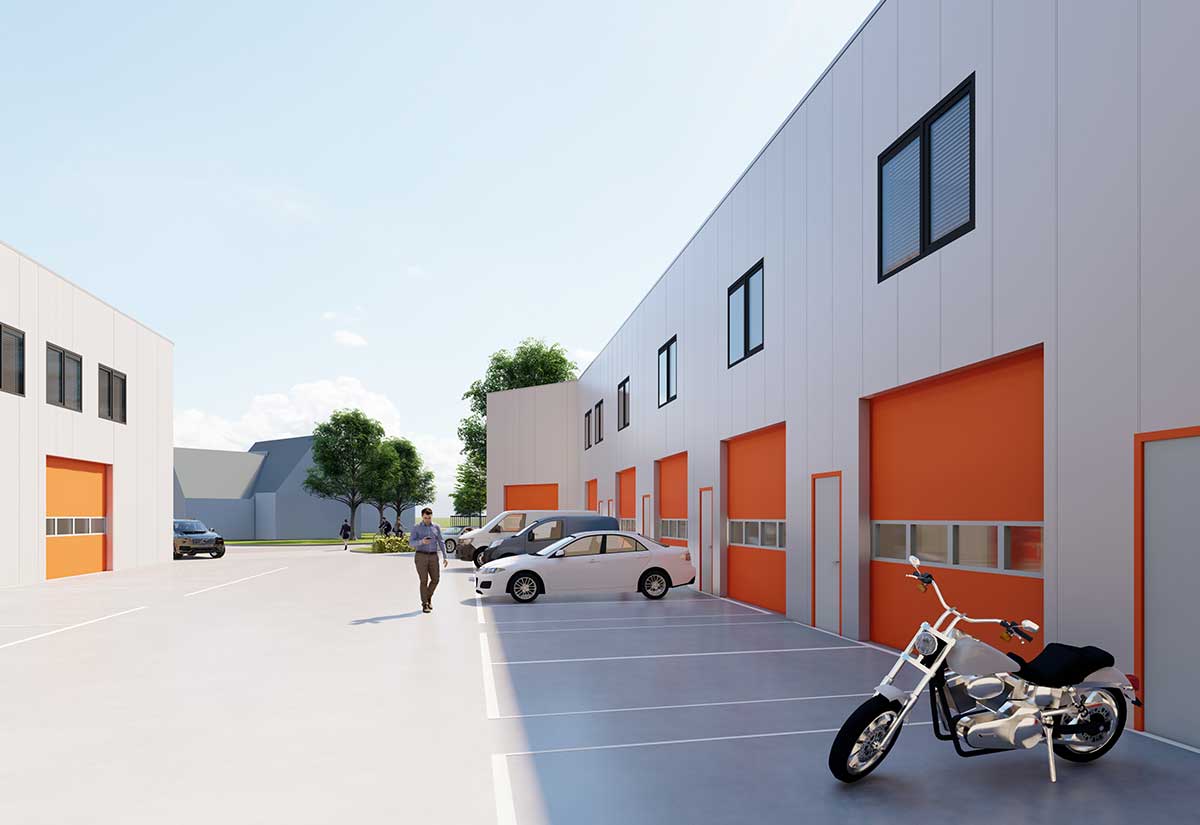 XLBox Lelystad bedrijfsunits